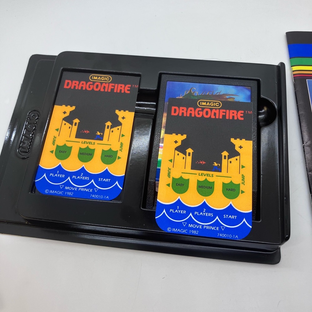 Mattel Dragonfire Video Game Cartridge Imagic intellivision - Picture 7 of 11